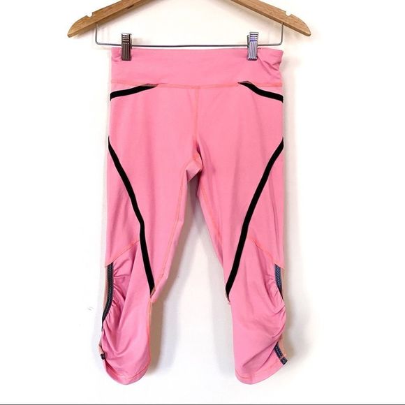 lululemon athletica Pants - 𝅺lululemon Crop Legging Pink 4